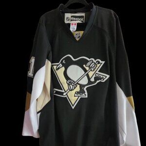 NHL #51 POULIOT Pittsburgh Penguins Black Jersey XL